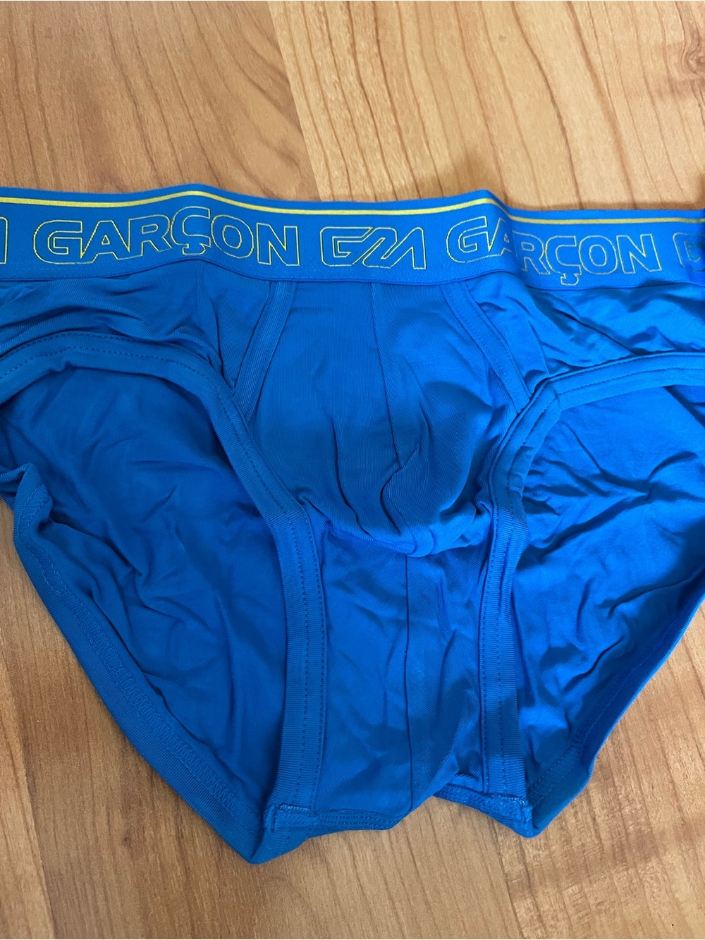 GARÇON Blue Briefs - large/medium